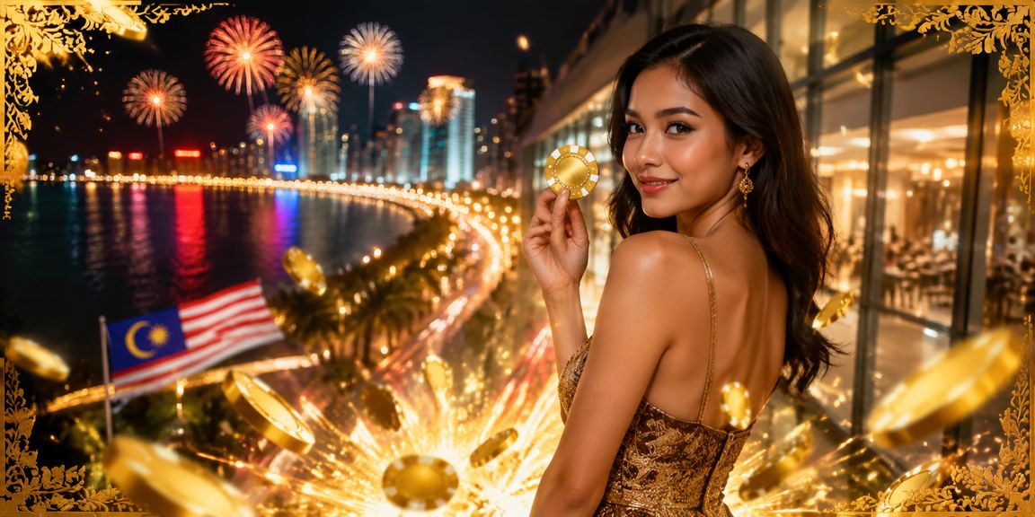 Ilustrasi bonus VIP mewah bergaya batik Pulau Pinang untuk pemain setia pv13